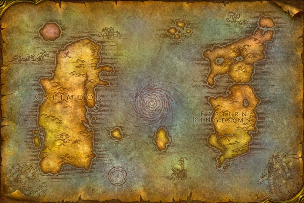 Map of Azeroth