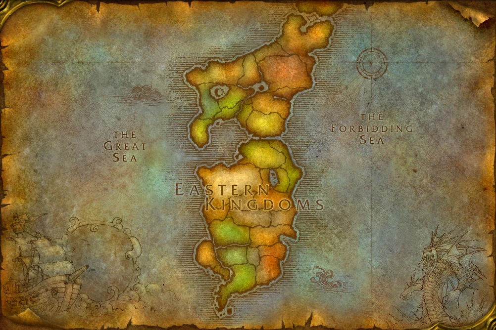 Map of Eastern Kingdoms
